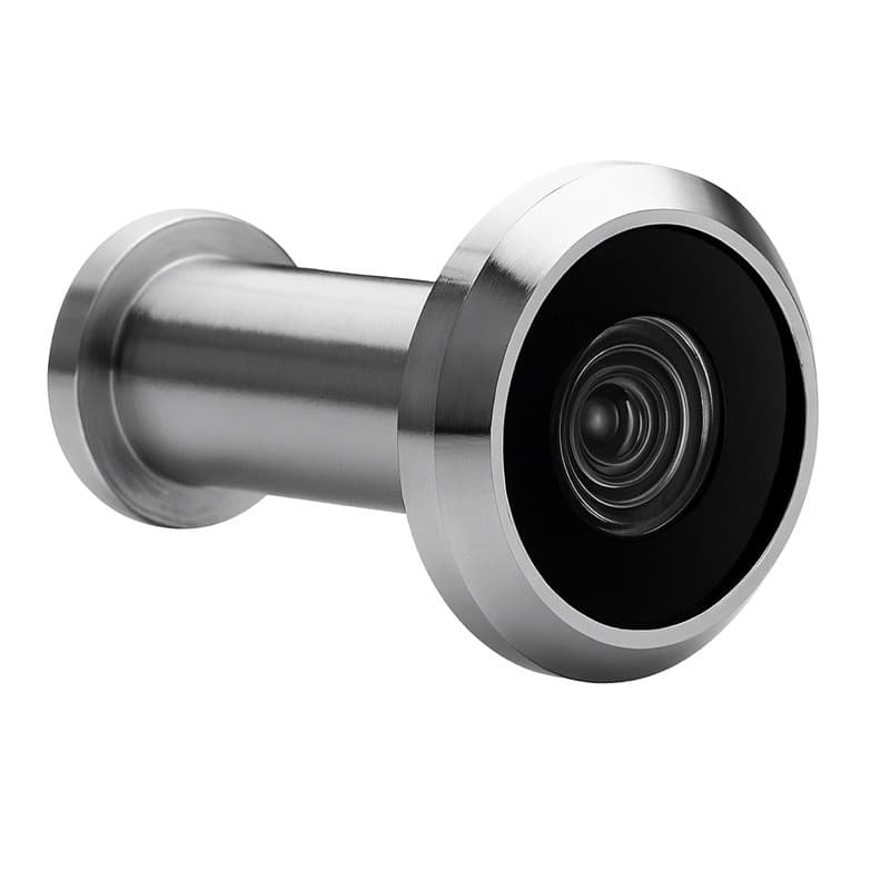 Olho Mágico 200° Inox p/ Porta 35-60mm