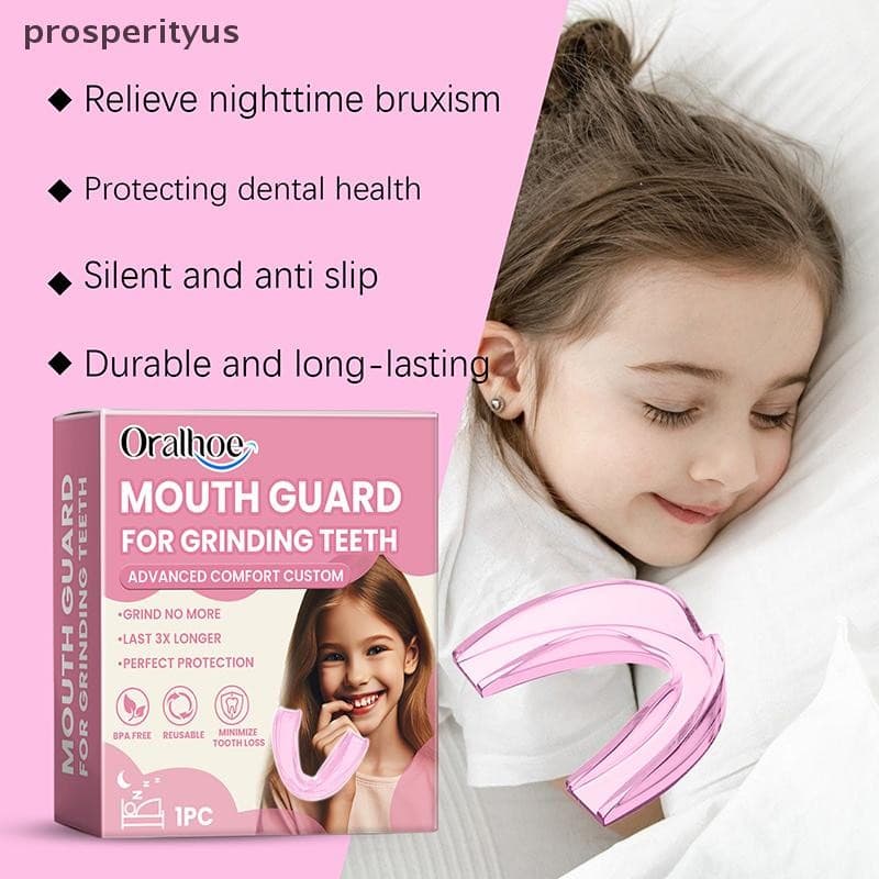 [prosperityus] Protetor Bucal Molar Infantil À Noite , Sono , Anti-Mordida Para Molares Protege Os Dentes Das Crianças [