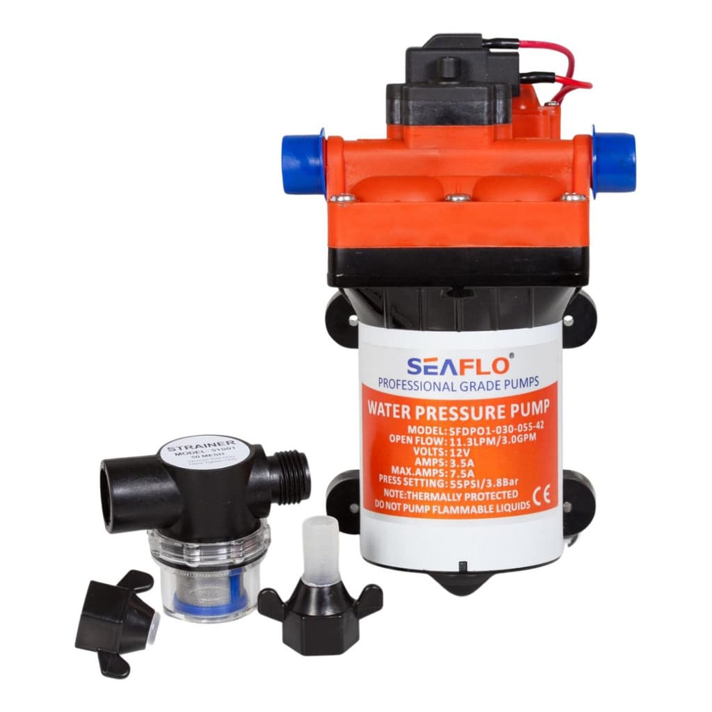 Bomba De Pressurização Seaflo 12v 3.0 Gpm 55psi 42s
