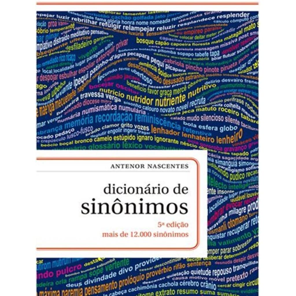 Livro - Dicionario De Sinonimos 5ª Ed