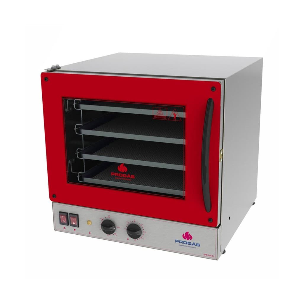 Forno Turbo Elétrico Fast Oven Prp-004 G2 Vermelho - Progás