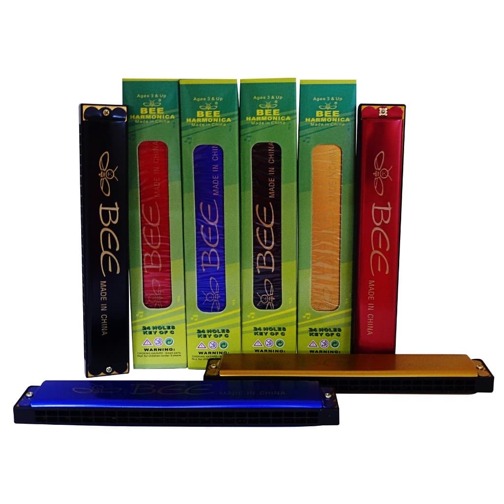 Gaita Harmônica 48 Furos (2 Linhas De 24) Bee OS-310