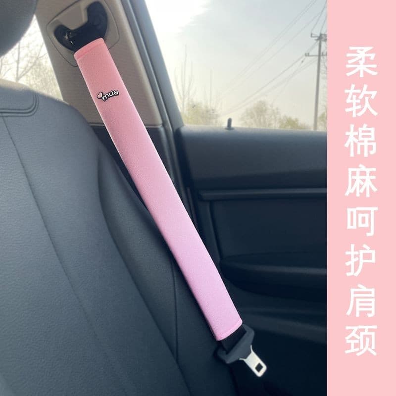 [Nova Chegada] 50cm Almofadas De Ombro De Cinto De Segurança Para Carro , Modelos De Desenhos Animados Longos Feitos À M