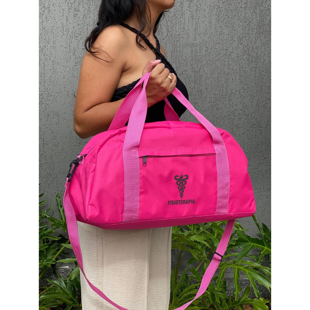 Mala Grande - FISIOTERAPIA - Estampada Academia Viagem Mala Masculina Feminina Unissex Resistente Fitness