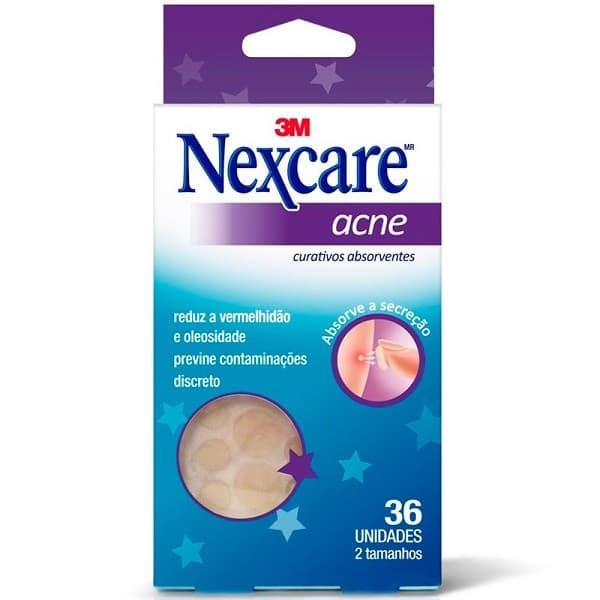 Curativo Nexcare para ACNE com 36 Unidades