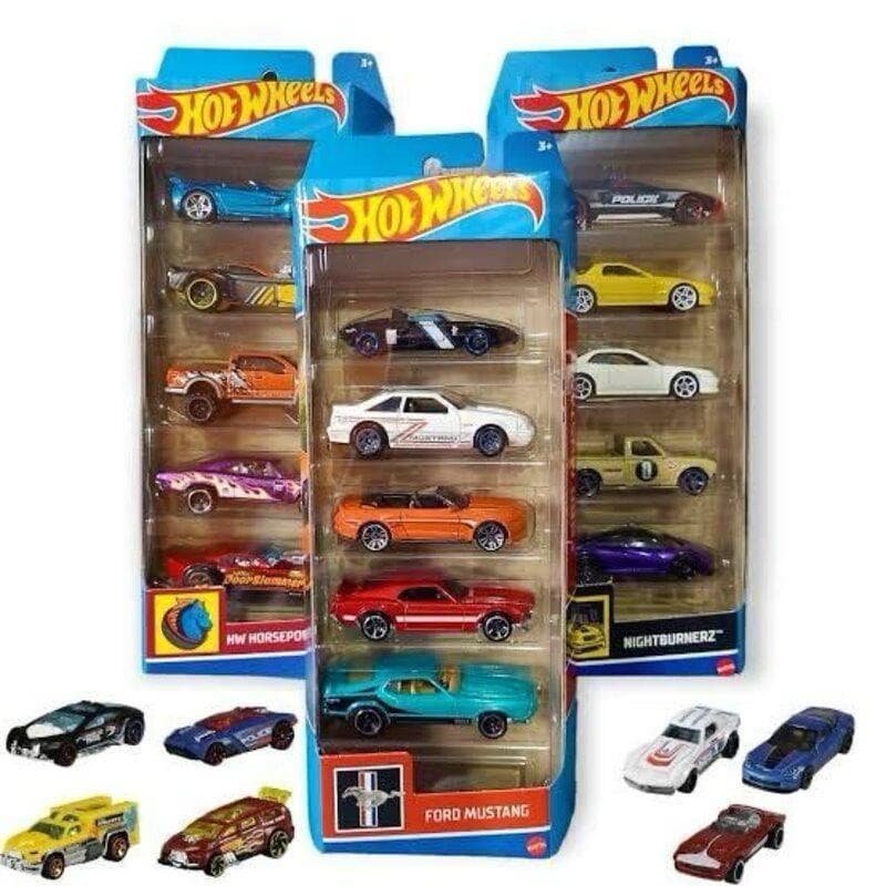 Kit 10 Carrinhos Estilo Hot Wheels Pacote com 5 Carros Modelos Sortidos - ENVIO IMEDIATOOS 5