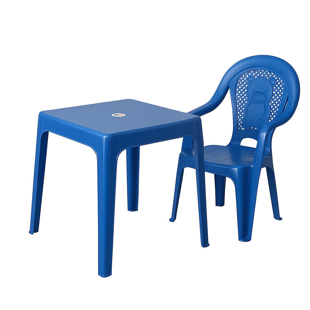 Mesinha e Poltrona Cadeira Infantil Rosa Azul Educativa Meninas