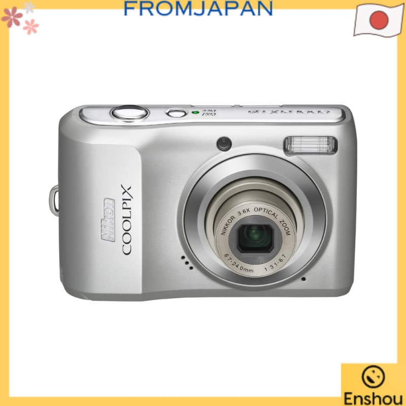 [USED]Do Japão [Usado] Câmera Digital Nikon COOLPIX L19 Prata L19SL