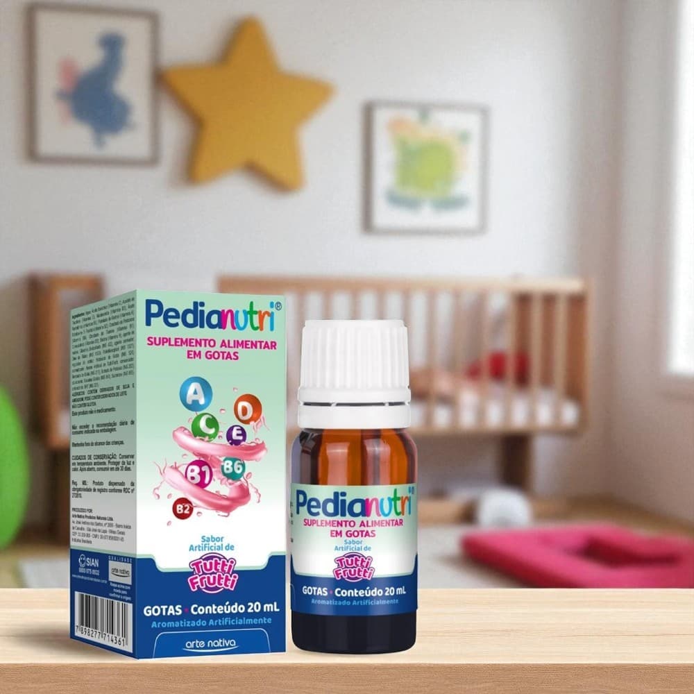 Pedianutri - A, B1, B2, B3, B5, B6, C, D e Biotina - Arte Nativa