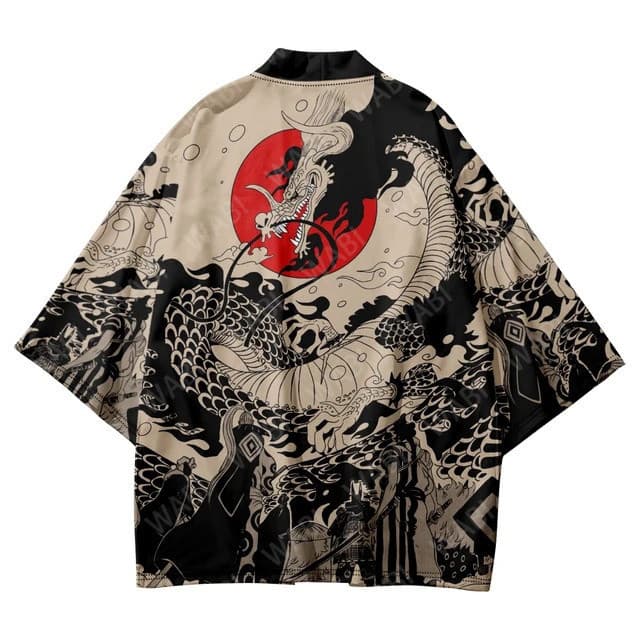 Kimono Tradicional De Samurai Homem Dragão Anime Japonês Cosplay Haori Mulher Feminina Camisa Yukata Roupa De Verão