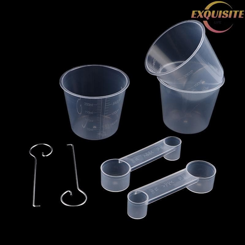 [EL] 1 Conjunto De Peças Para Máquina De Fazer Pão 200ML Copo Medidor Colher Kit Ferramenta De Remoção Nova