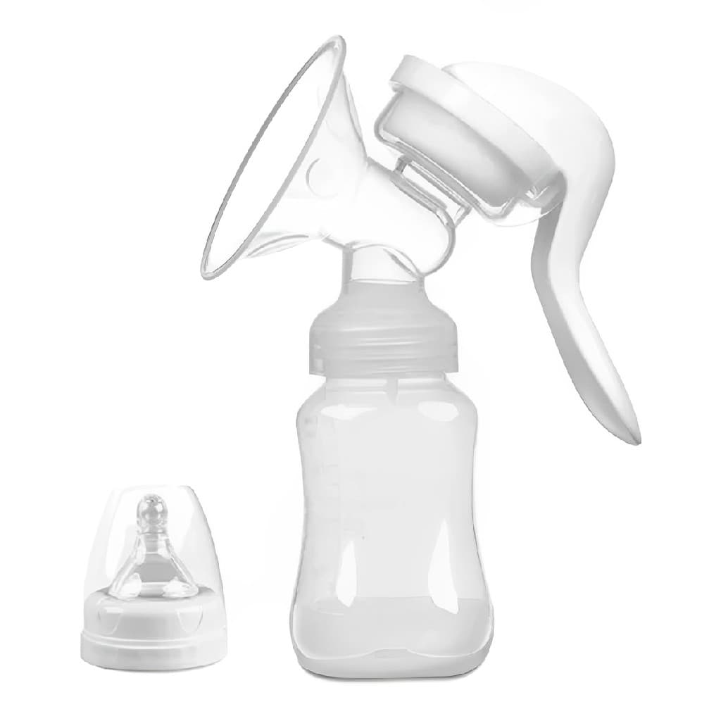 Bomba Tira Leite Manual De Silicone De Sucção Ajustável Mãe E Acessórios Para Bebês