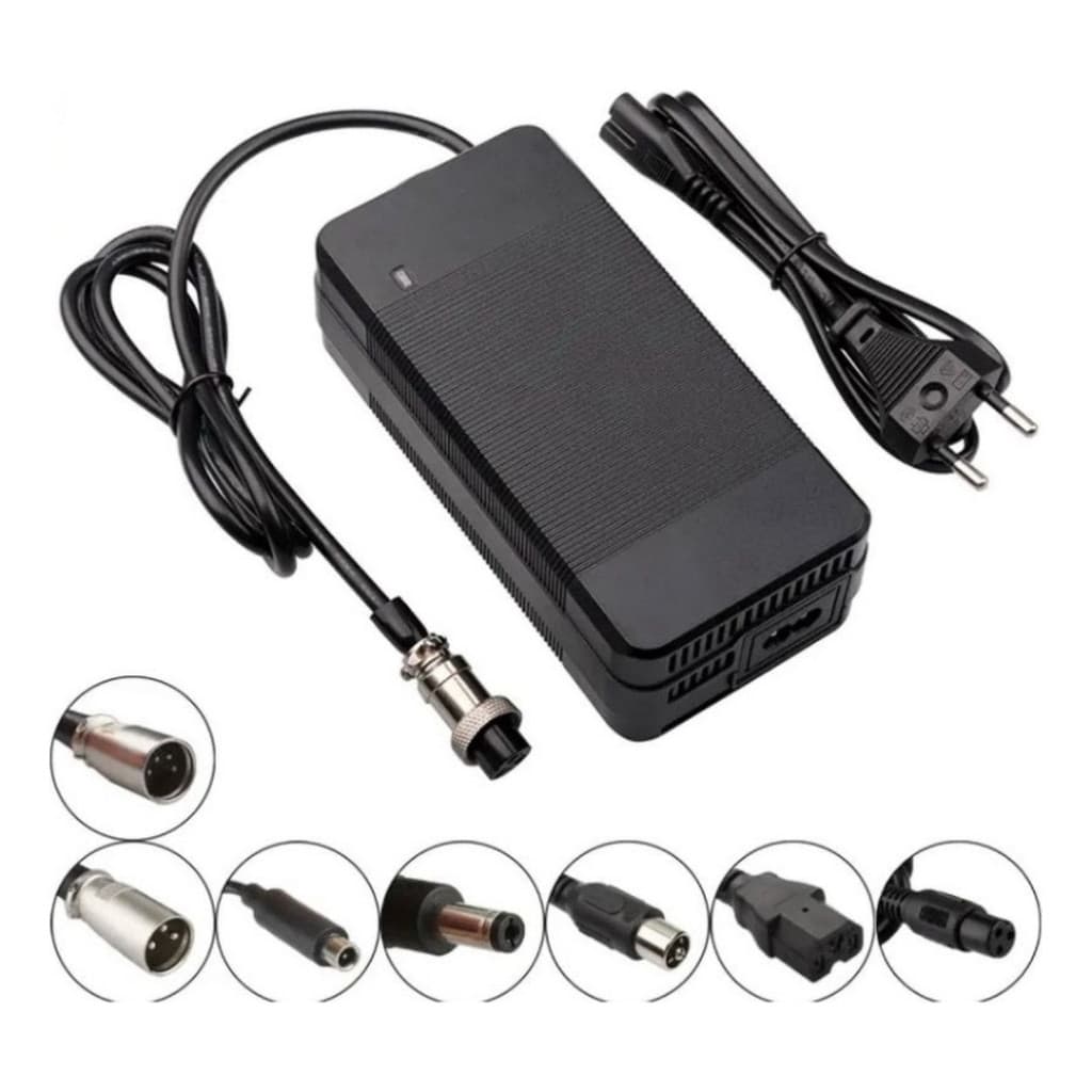 Carregador 42v-2a Para Patinete E Bike Elétrica