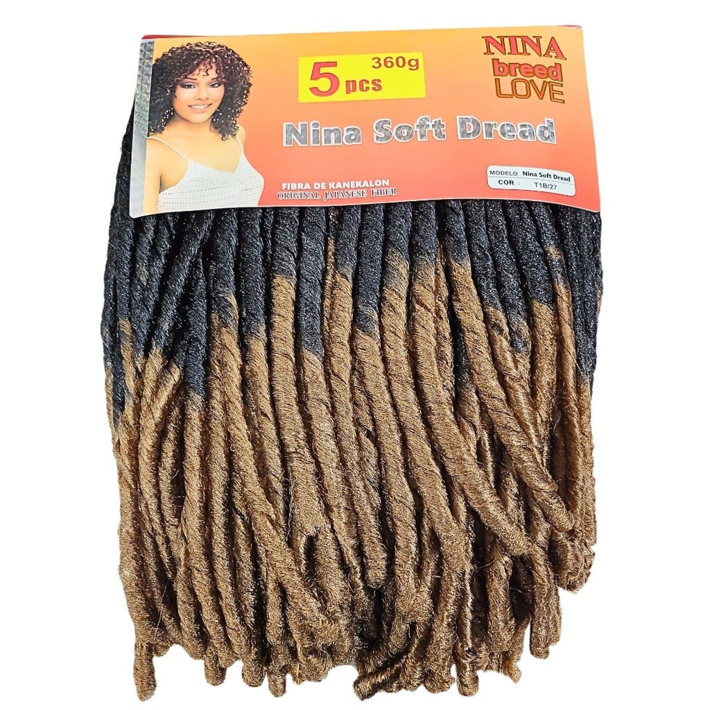 Cabelo Nina - Kit com 5pcs - Completa a Cabeça Toda - 360gr Peruca