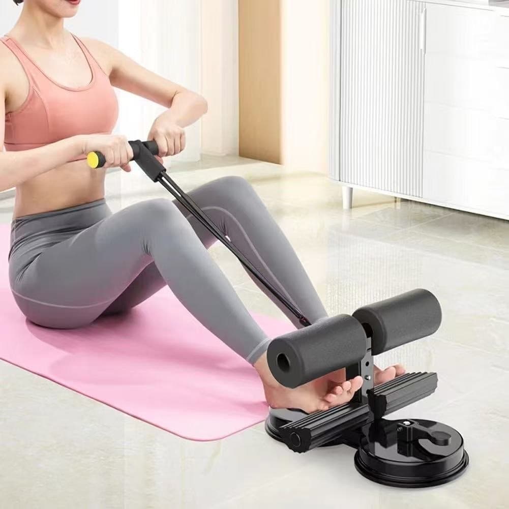 Sit-Up de chão, equipamento de exercício de abdômen, com ventosa poderosa-V2--1951
