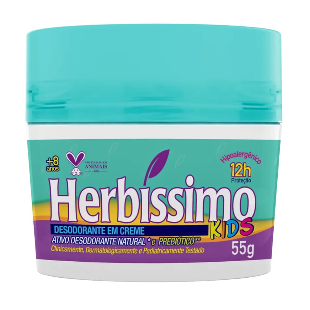 Desodorante Creme Herbissimo Kids 55G