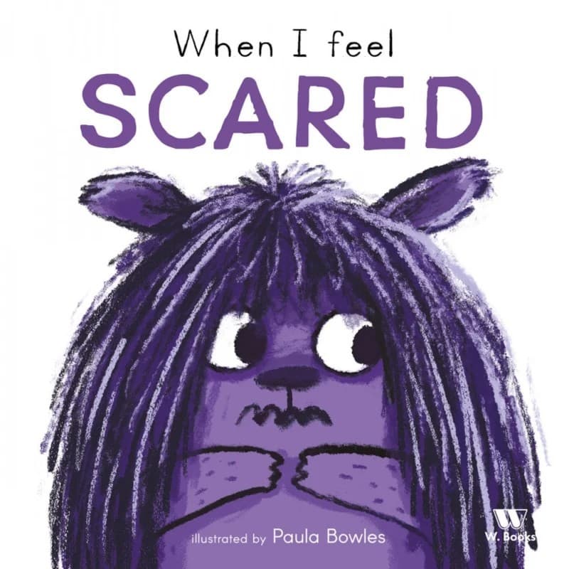 Livro Cartonado - When I Feel Scared - em inglês - W. Books