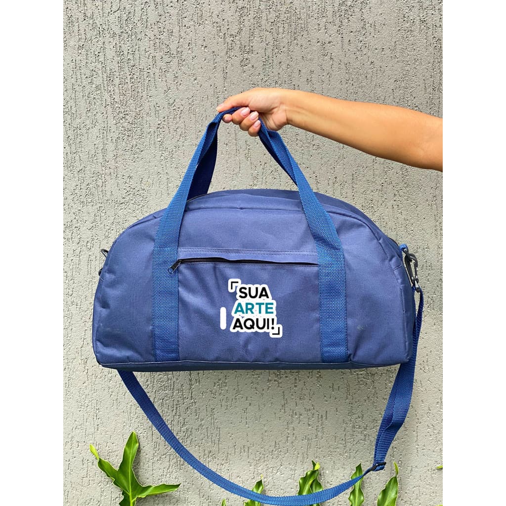 Mala Grande - PERSONALIZADA - Estampada Academia Viagem Mala Masculina Feminina Unissex Resistente Fitness