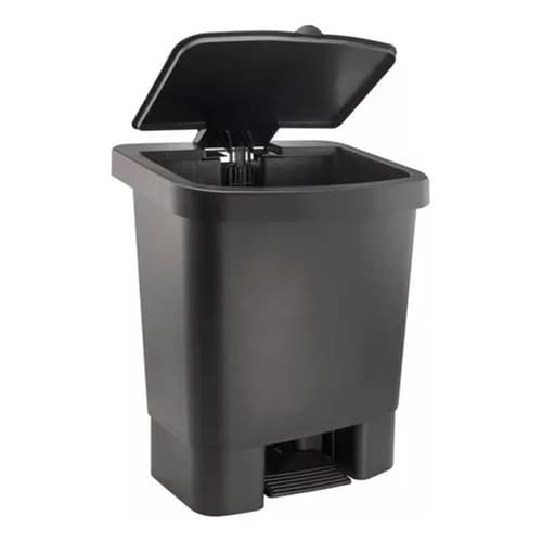 Lixeira Plástico Cesto Quadrado 30 Litros Super Resistente
