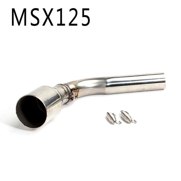 Conector De Tubo De Ligação Intermediária De Escape Para Motocicleta MSX125 2013-2015 Encaixe 51mm