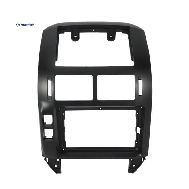 1 Pçs Kit De Moldura Estéreo Do Carro Montagem Placa Frontal Interior Acessórios Para VW Volkswagen Polo 2004-2011