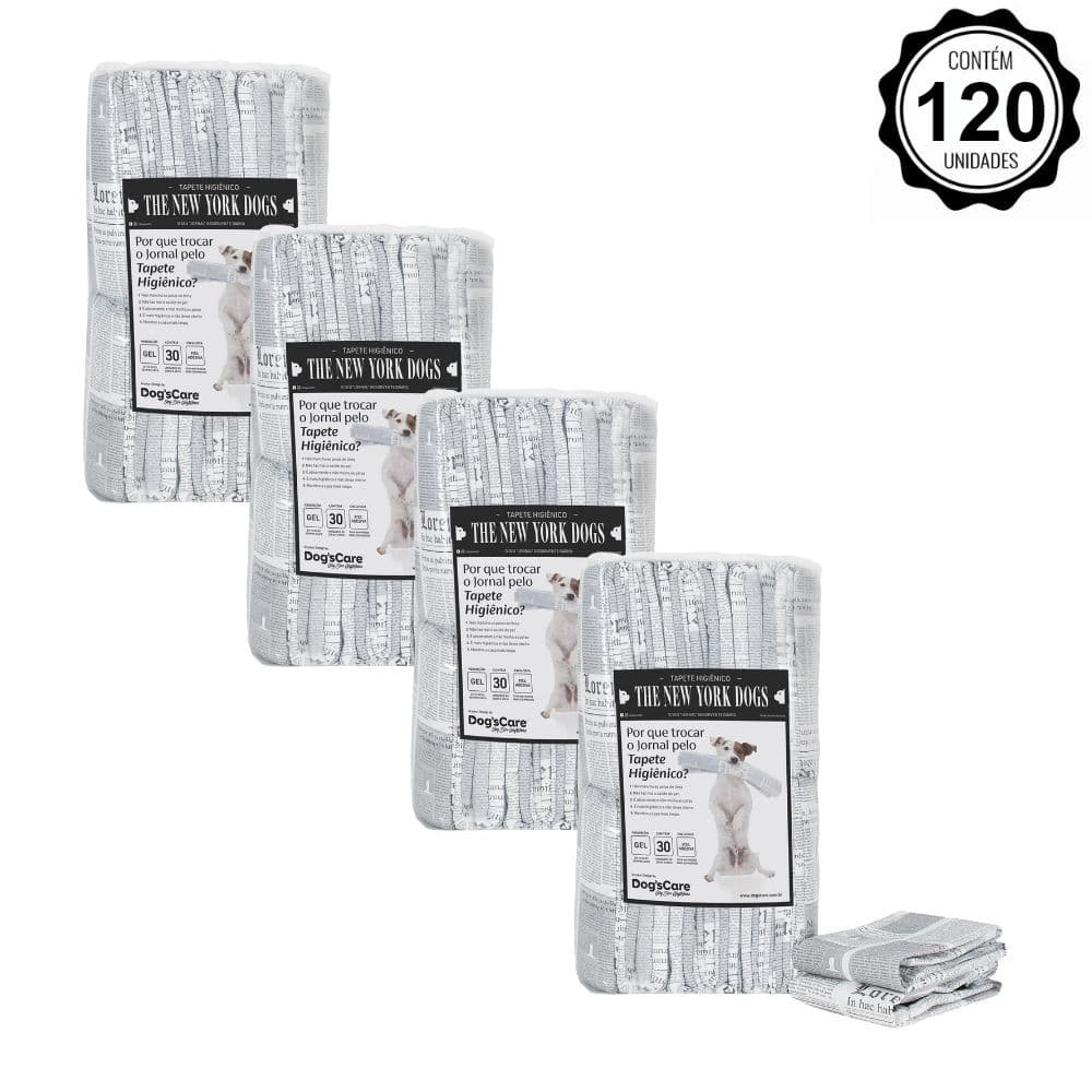 Tapete Higiênico para Cães The New York Dogs 60x80cm - 120un