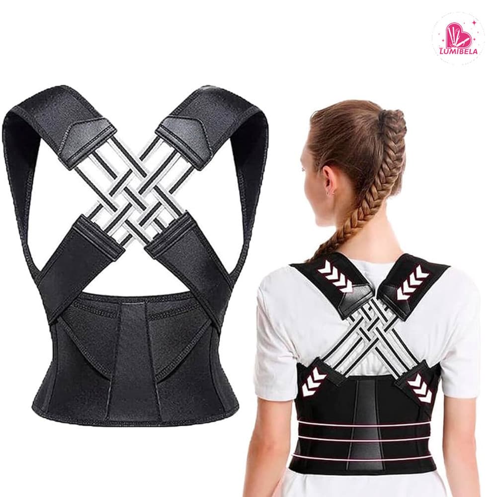 Correção de postura Cervical e cinto de água e tecido respirável