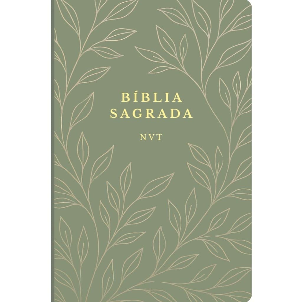 Bíblia Sagrada | NVT | Floral Verde
