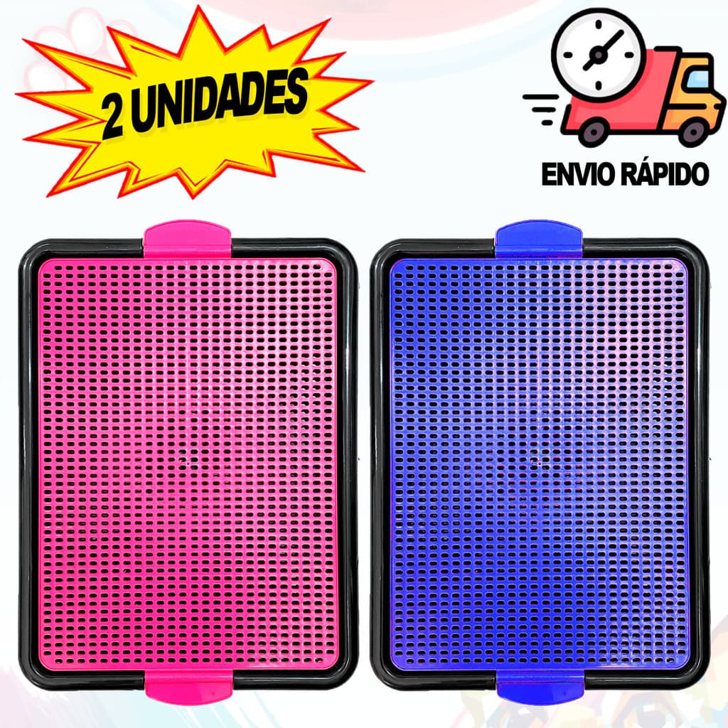 Kit 2 Sanitário Higiênico Cachorro Tapete Higiênico Lavável Pet