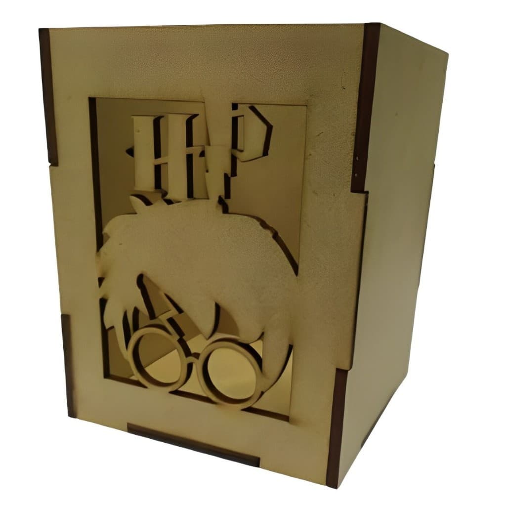 5 ou 10 Porta Lápis MDF Cru Premium Harry Potter Lembrancinha Enfeite Cachepo Potinho Aniversário