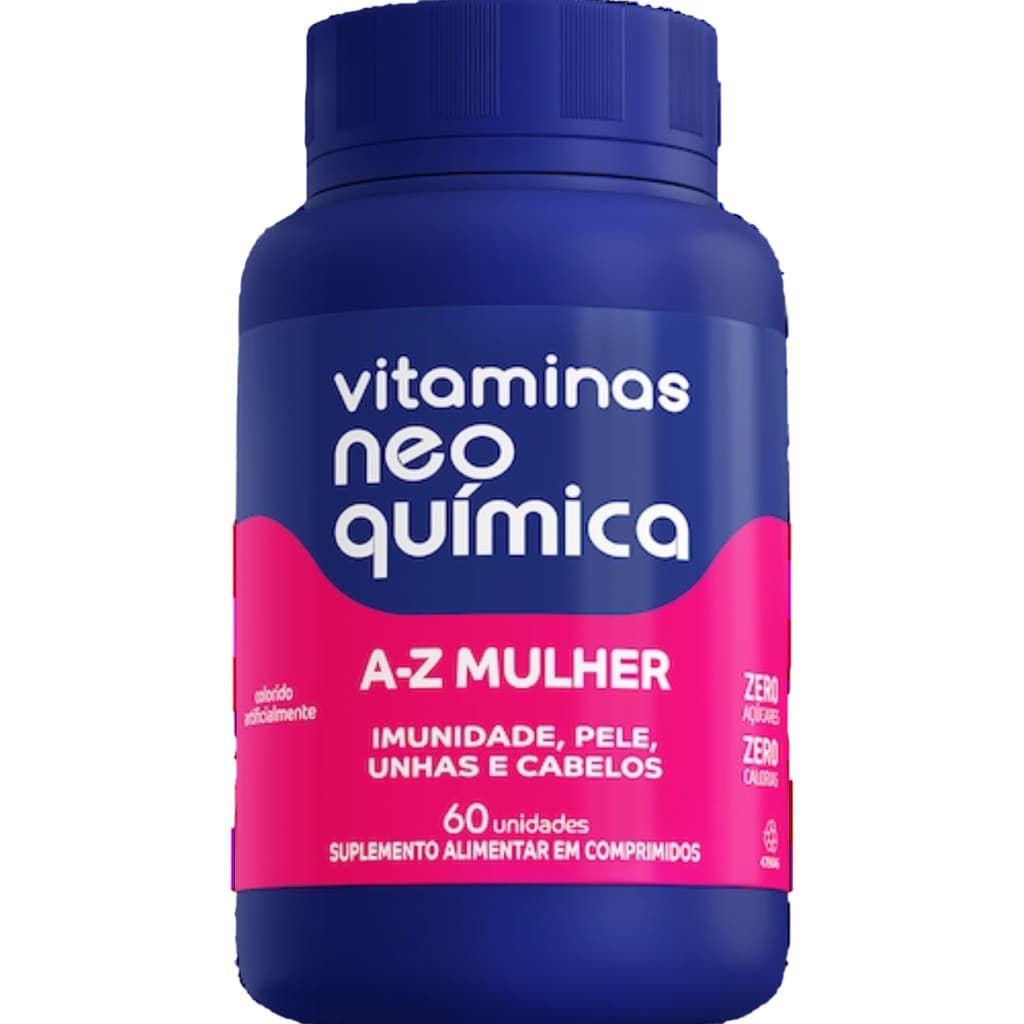 Vitamina A-Z Mulher Com 60 Comprimidos - Neo Química