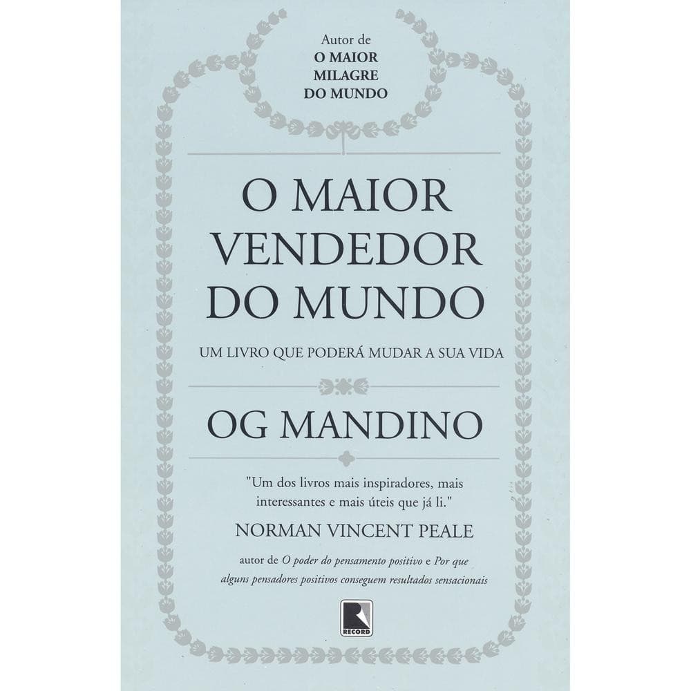 O maior vendedor do mundo - Livro novo PS