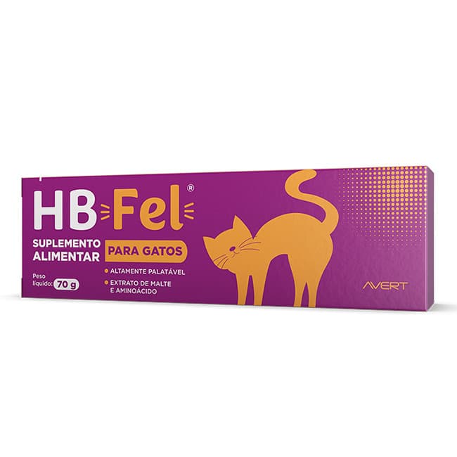 HB Fel Suplemento Alimentar para Gatos 70g