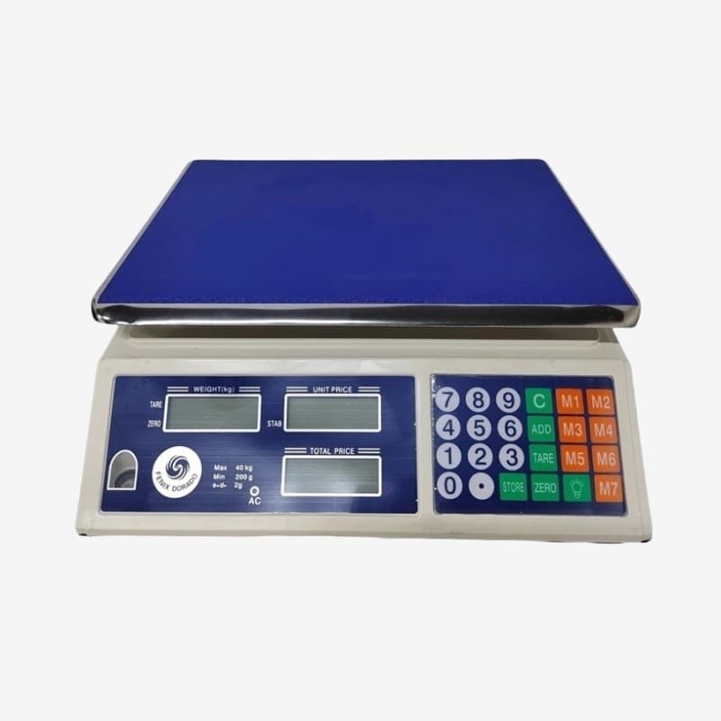 Balança Digital 40 Kg Bivolts 110/220v Eletrônica Recarregável Balanca Digital Para Comercial