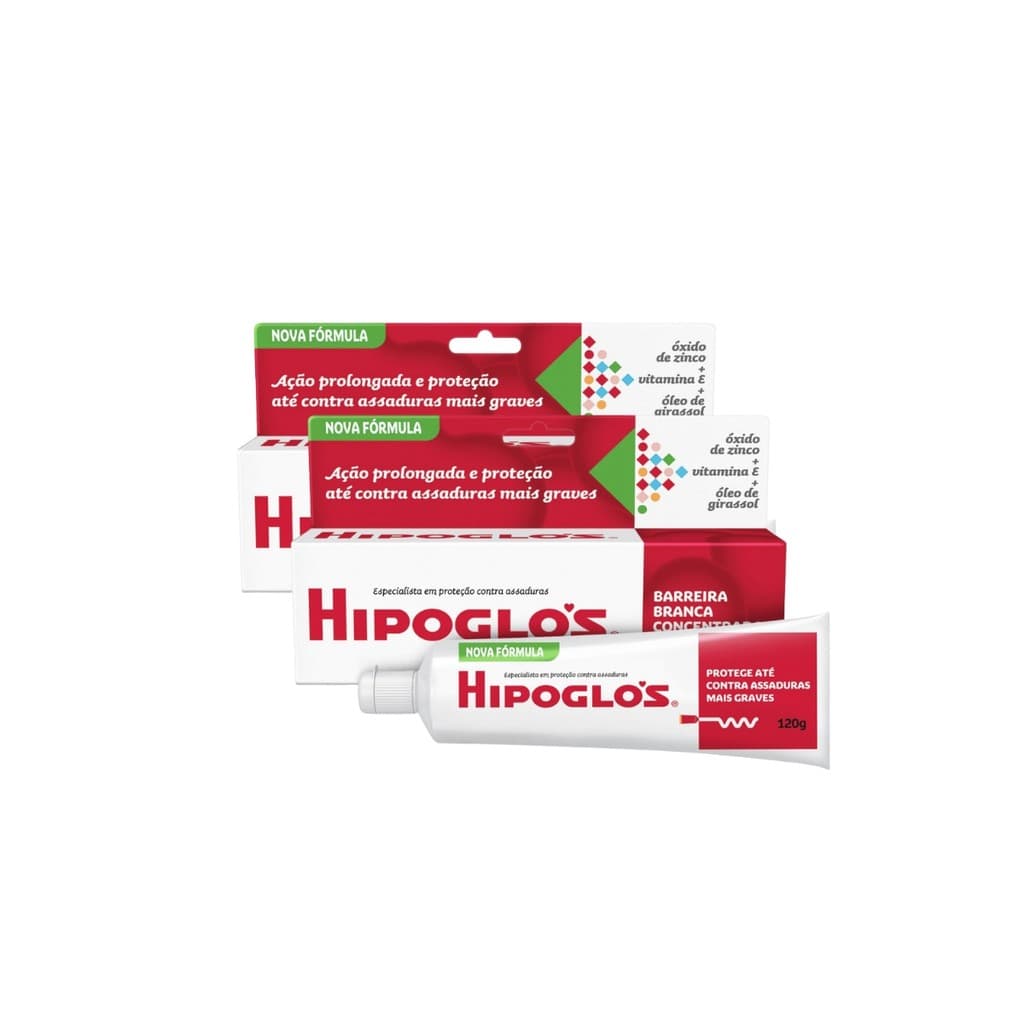 Kit 2 Pomadas Hipoglós Original 120g Proteção Intensa