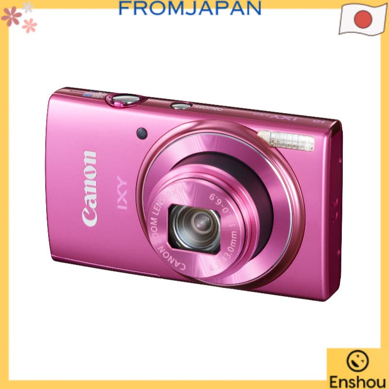 [USED][Do Japão]Câmera Digital Canon IXY 140 Zoom Óptico 10x Rosa IXY140(PK)