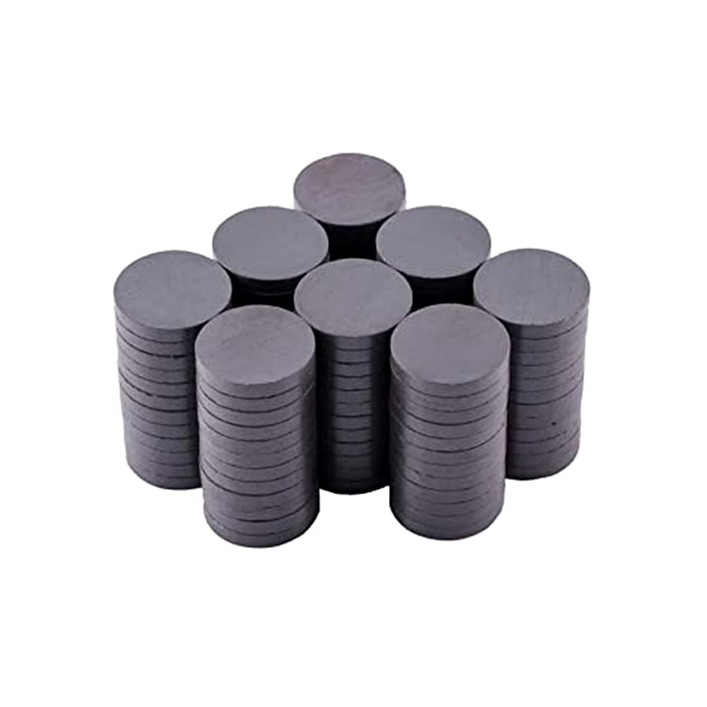 Imã Redondo 10mm 50 Peças - Geladeira Artesanato Quadro De Avisos Recados