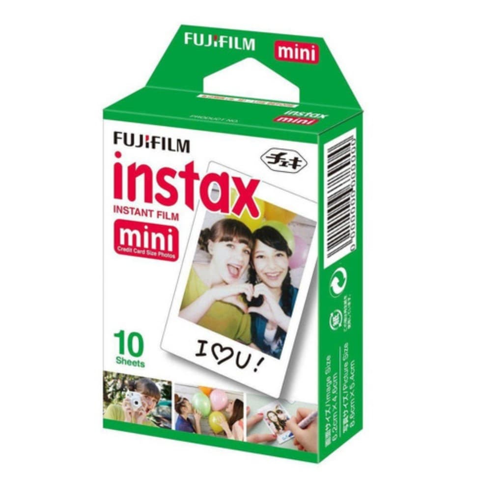 Filme Instax Fujifilm Original Mini 7 8 9 10 11 12 com 10 Fotos