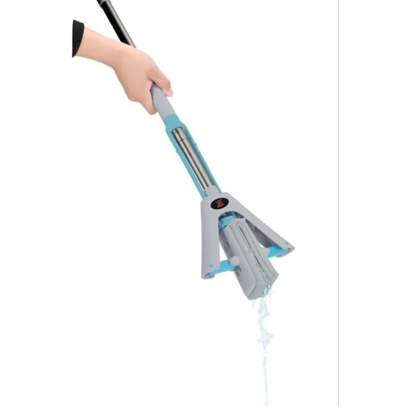 NOVO Mop Fácil Original Limpeza Geral Plus Lava E Seca CELESTE