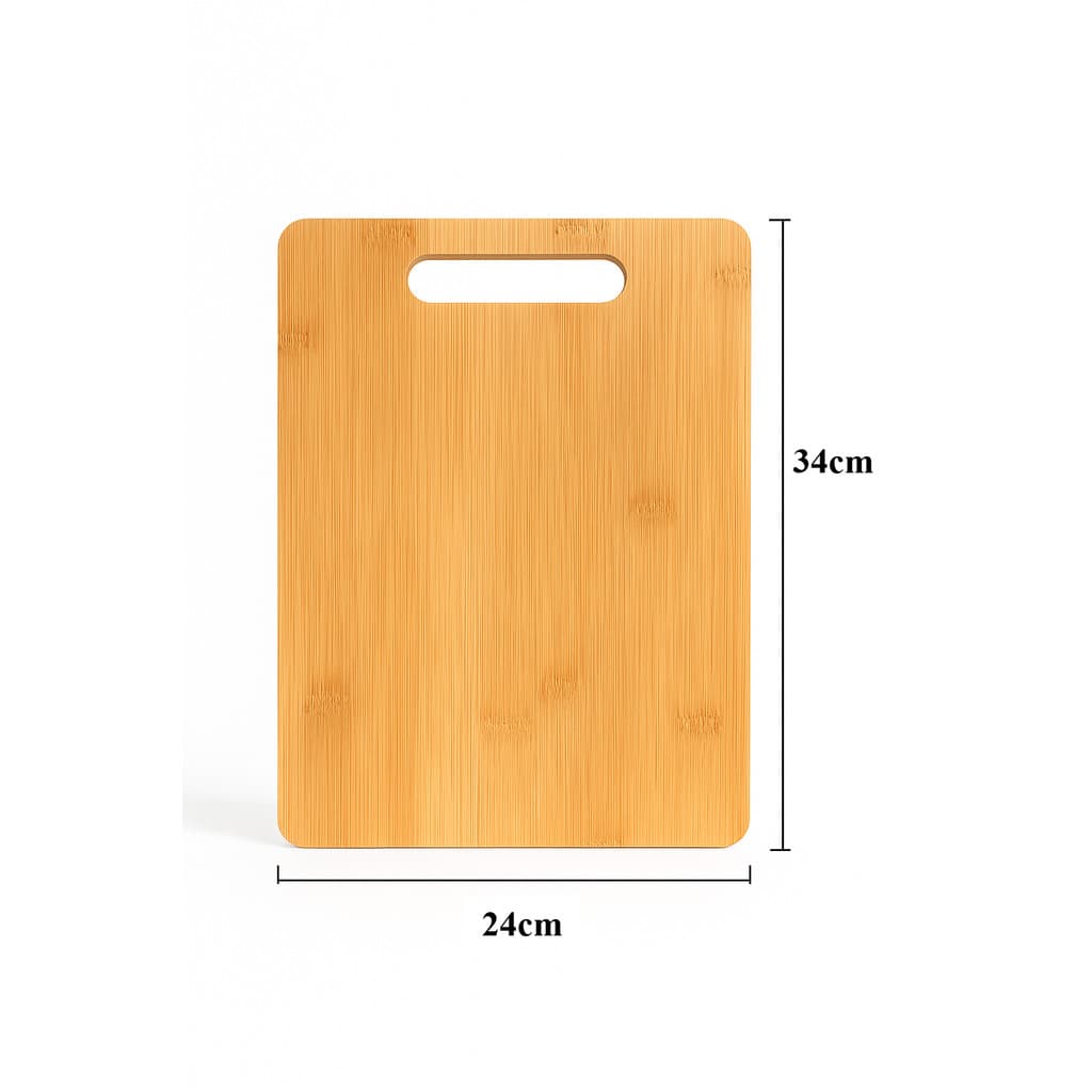 Tábua de Corte Bambu – Sustentável, Antibacteriana, Fácil de Limpar