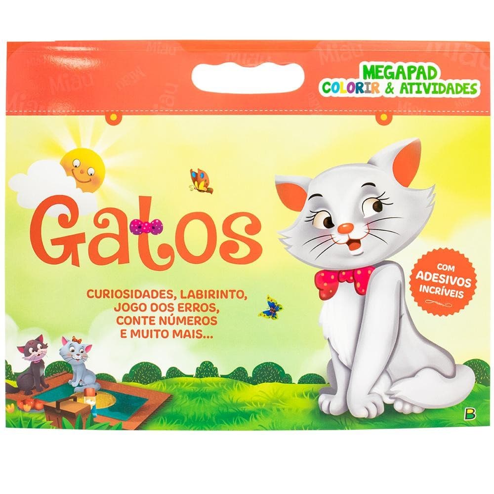 Megapad - Colorir&Amp;Atividades:Gatos