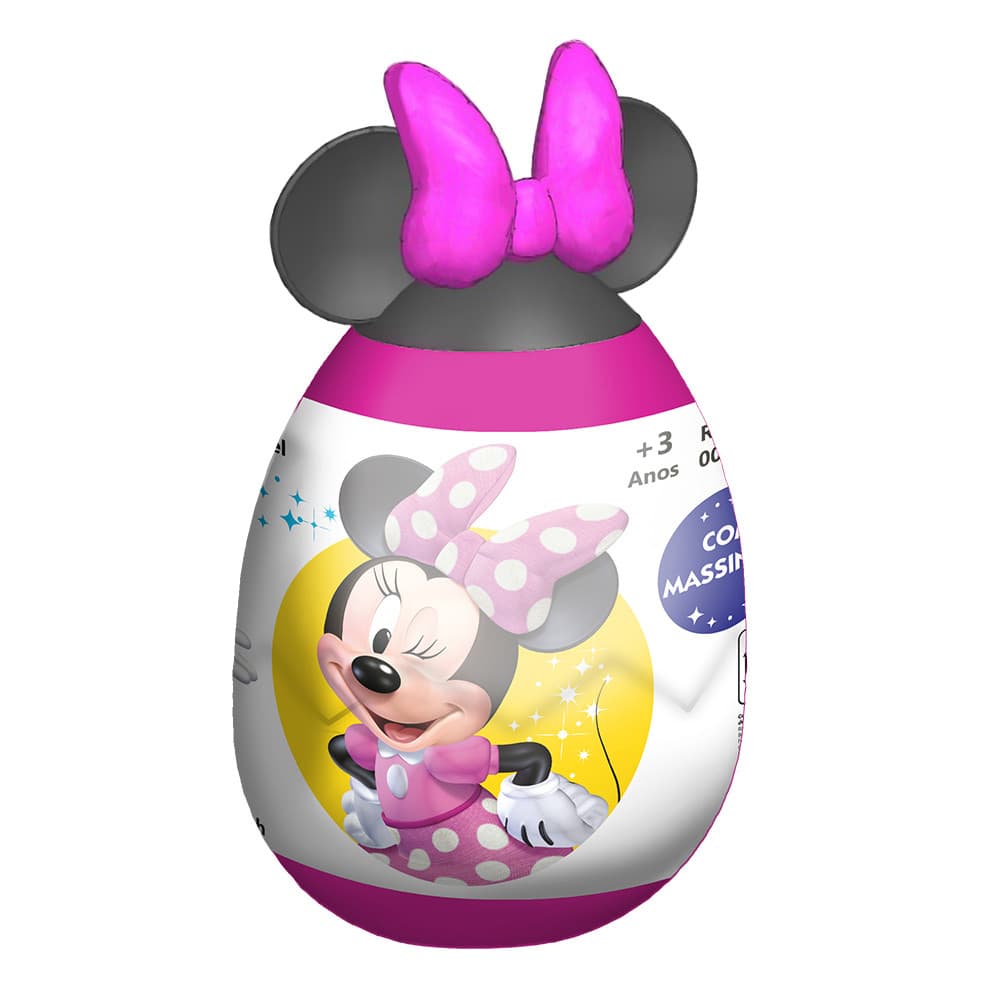 Brinquedo Ovo Surpresa Minnie Com Orelhas