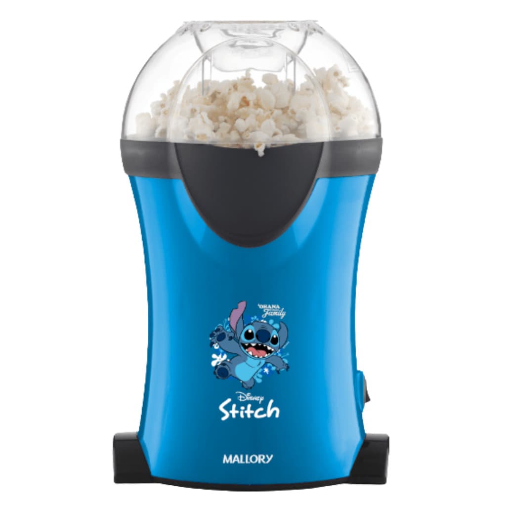 Pipoqueira Elétrica Stitch Mallory Cor Azul 127V