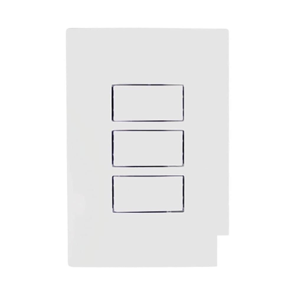 Conjunto 3 Interruptores Simples 10a 9419 - Ilumi