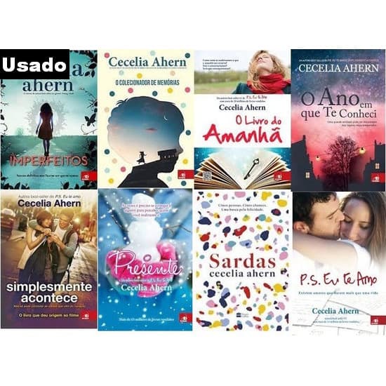 Livros de Cecelia Ahern - Titulos Diversos  - Literatura Estrangeira