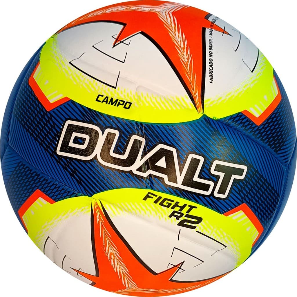 Bola Futebol Profissional CAMPO / SOCIETY / SALÃO  Dualt Fight R2 Velox PRÓ -Peso e Tamanho Oficiais