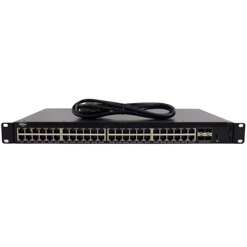Switch Dell X1052 48 Portas Giga + 4x Portas Sfp+ 10 Giga