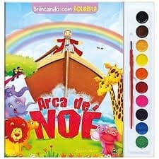 ARCA DE NOE - BRINCANDO COM AQUARELA autor NC