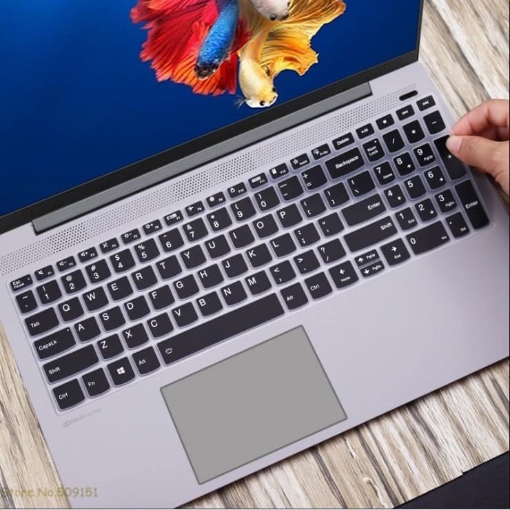 Para Lenovo IdeaPad 5 15.6 Polegada Portátil 3 15ALC6 15ADA6 15ITL6 Yoga Magro 7 15 Silicone Teclado Capa Protetor Pele