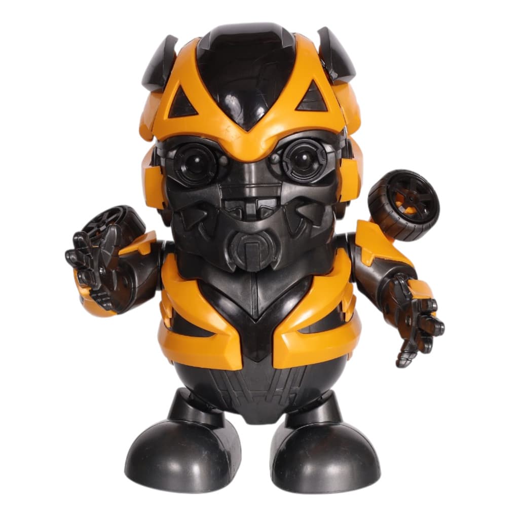 Brinquedo Bumblebee Robô Transformers Dançarino Luz Música